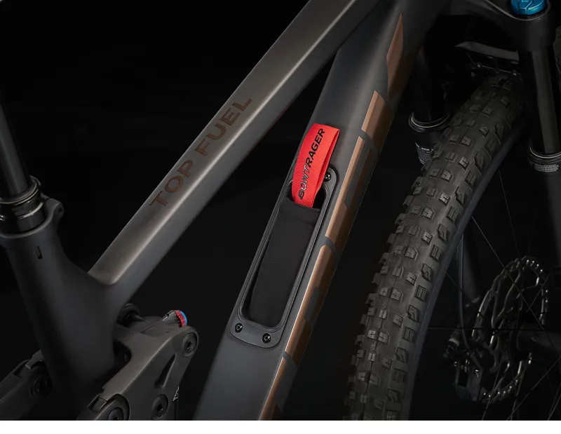 Trek Top Fuel 9.7 SLX/XT XC Mountain Bike in Raw Carbon-8